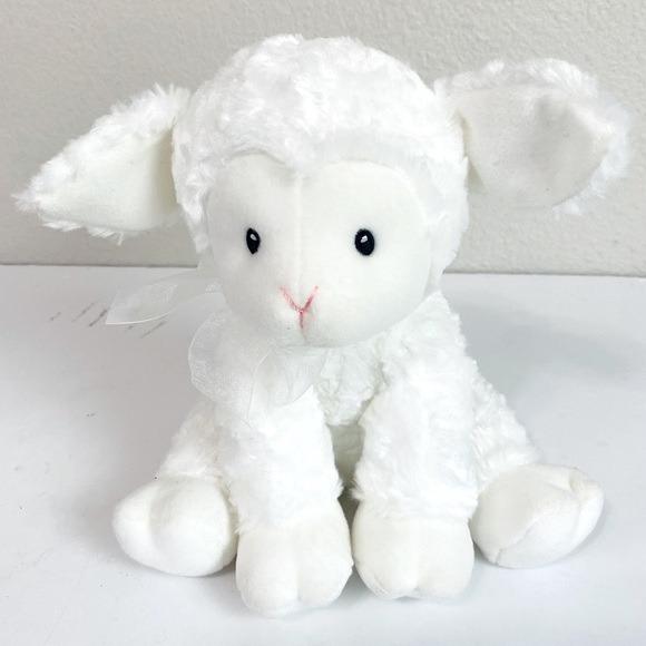 Gund Other - Gund Little Blessing Lena Lamb Wind Up Lullaby Musical Plush 10”